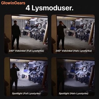 GlowinGears™ 2.0 LED-hodelykt